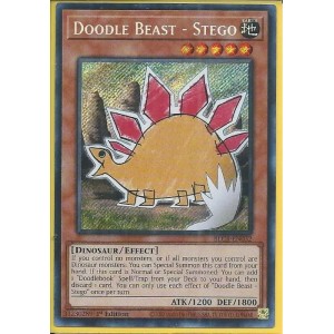 BLCR-EN032 Doodle Beast – Stego – Secret Rare